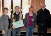 2011 Carina Henseler-Leven, Bernd Büsch (Leiter St. Lukas), Barbara Gotter, Pf. Udo M. Schiffers