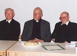 v.l.n.r: Pfarrer Sahler, Pastor Schiffers, Pfarrer Richenhagen 